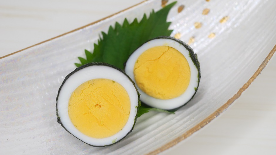 モチッと食感!海苔巻卵